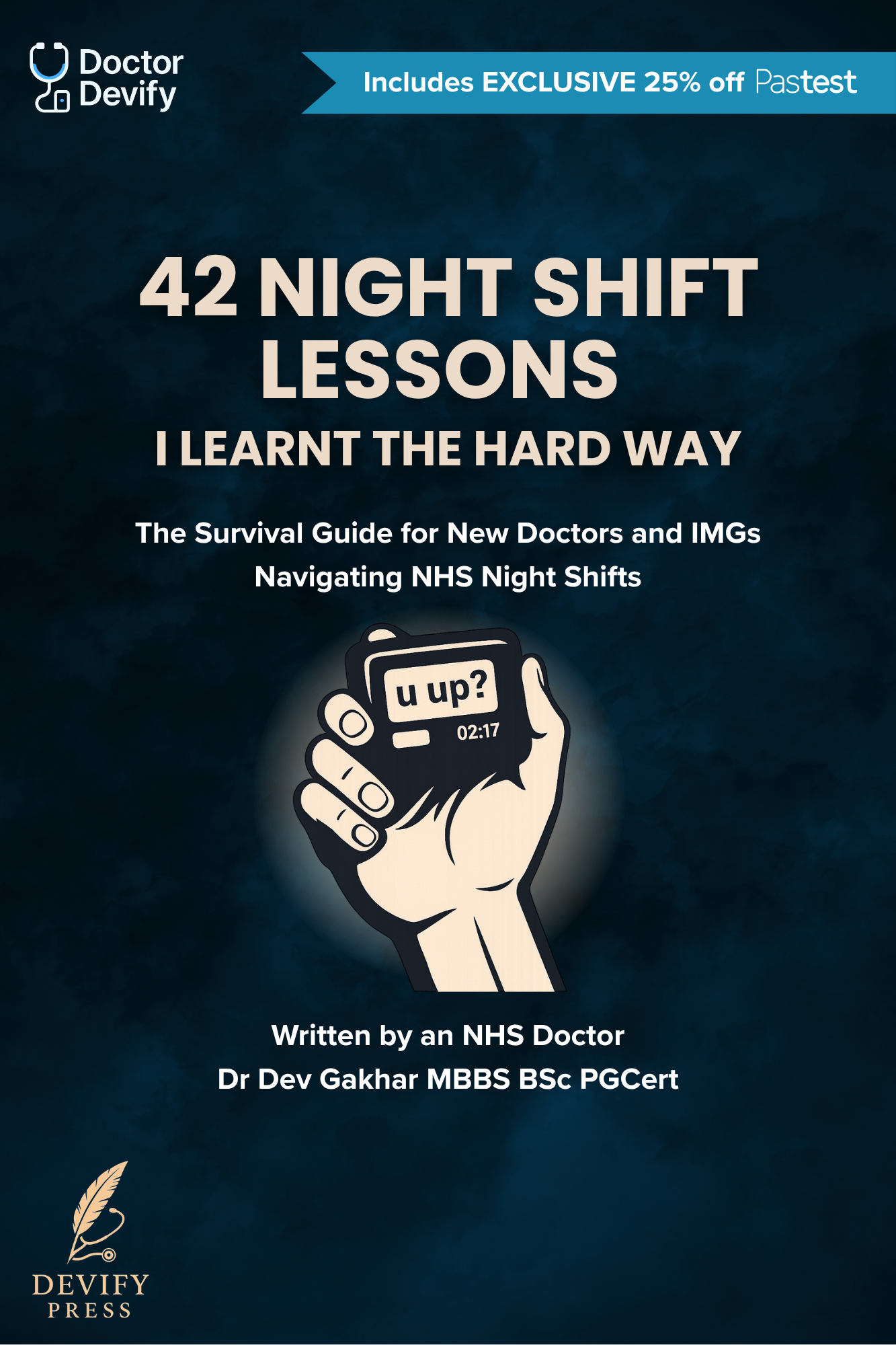 42 Night Shift Lessons I Learnt the Hard Way, front cover